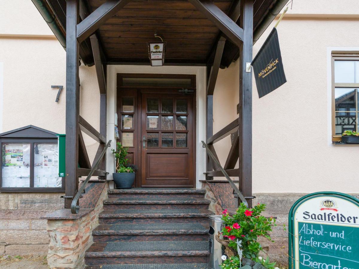 Hotel & Ferienwohnungen Bohlenblick Saalfeld Saale 外观 照片