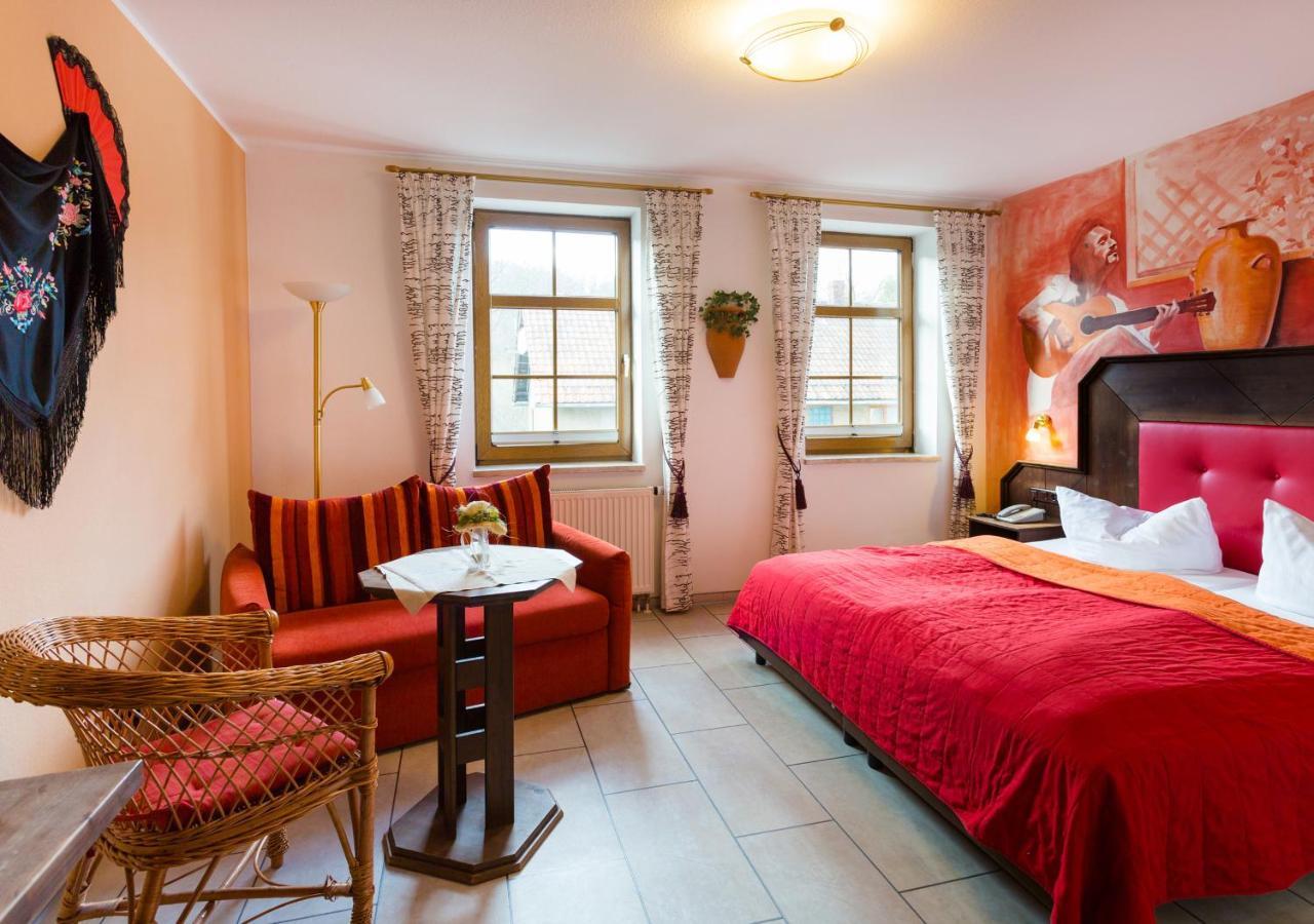 Hotel & Ferienwohnungen Bohlenblick Saalfeld Saale 外观 照片